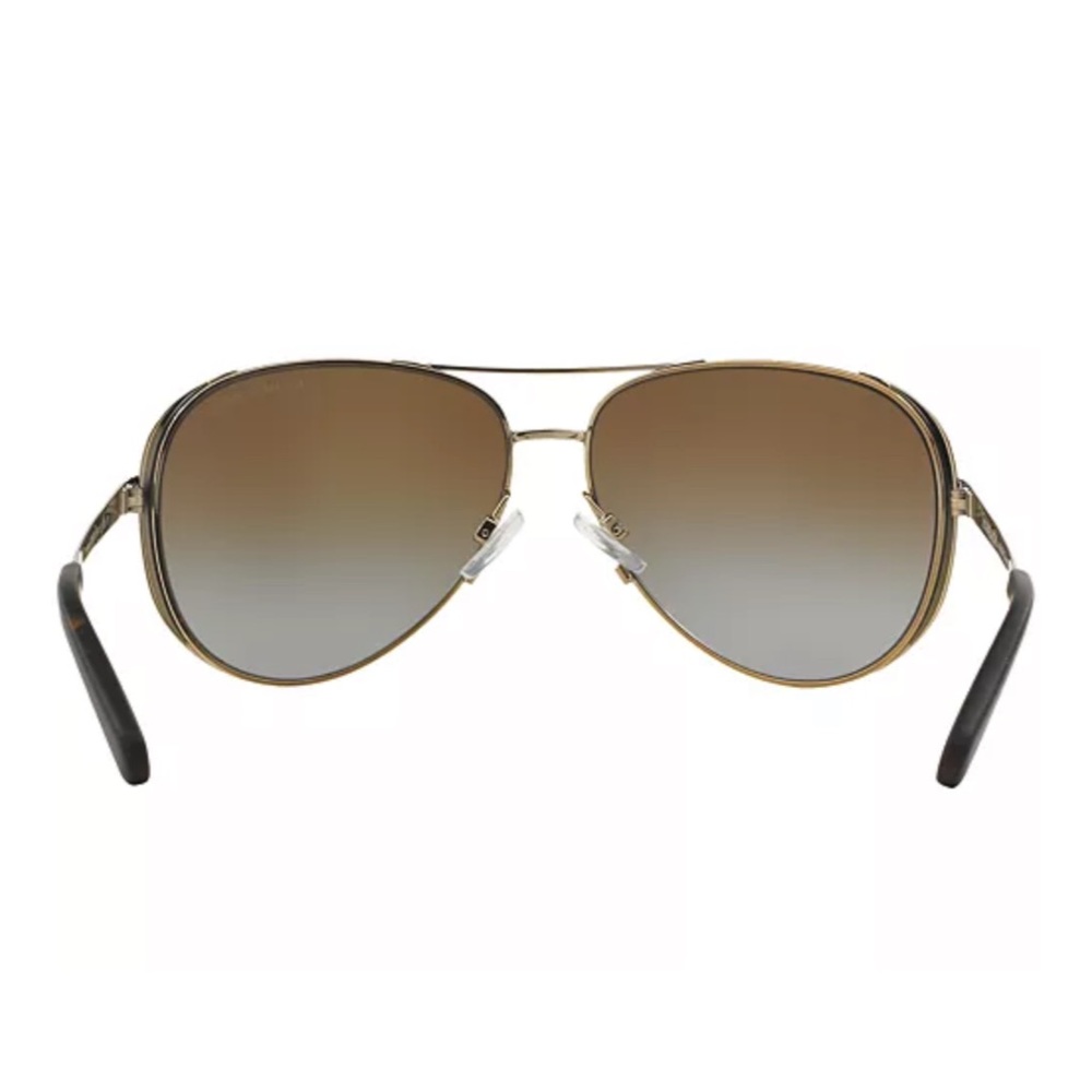 MICHAEL KORS • Tortoise Chelsea Aviator Sunglasses MK-5004 - Picture 6 of 8
